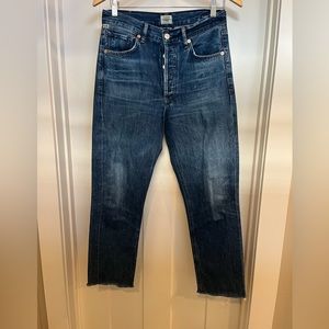 Citizen of Humanity Charlotte cropped jeans.